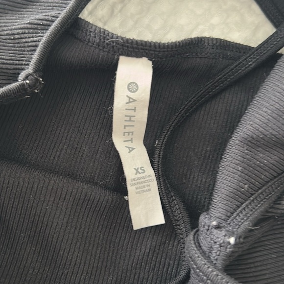 Athleta Ribbed Crop Top - Picture 3 of 3